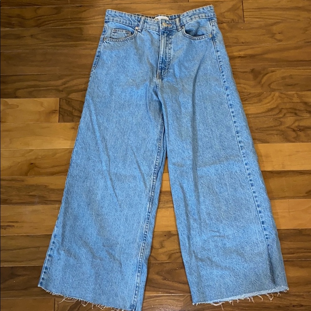 Zara culotte Jeans, NEVER WORN, size 4